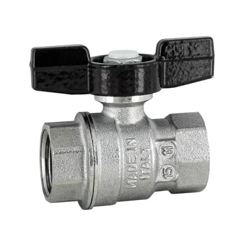 Кран кульовий Officine Rigamonti Aurea PN28 1" вн.-вн., метелик (1110.025)