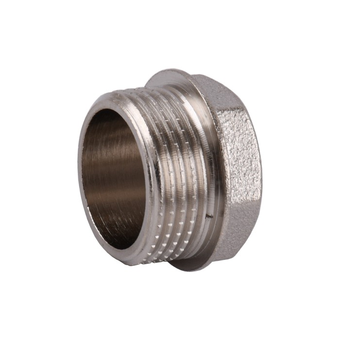 Заглушка 3/4″З нікельована під пломбу NC402P OPTIMUM Заглушка 3/4″З нікельована під пломбу NC402P OPTIMUM