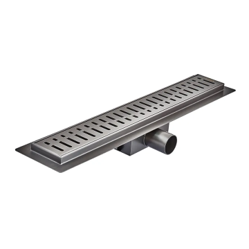 Душовий трап з нержавіючої сталі SUS304 Koer FD35-70x500-Graphite (Колір графіт) (AC0657)