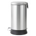 Відро для сміття з плавним закриттям овальне Mixxus Premium Strong-TC0105 SS Color 5л колір наржавійка (MI7080)