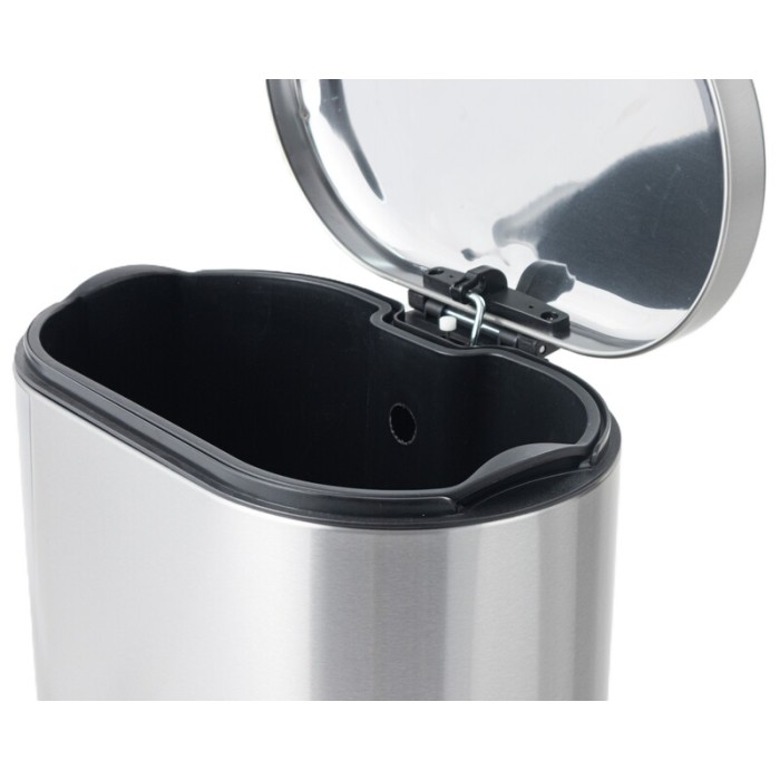 Відро для сміття з плавним закриттям овальне Mixxus Premium Strong-TC0105 SS Color 5л колір наржавійка (MI7080) Відро для сміття з плавним закриттям овальне Mixxus Premium Strong-TC0105 SS Color 5л колір наржавійка (MI7080)