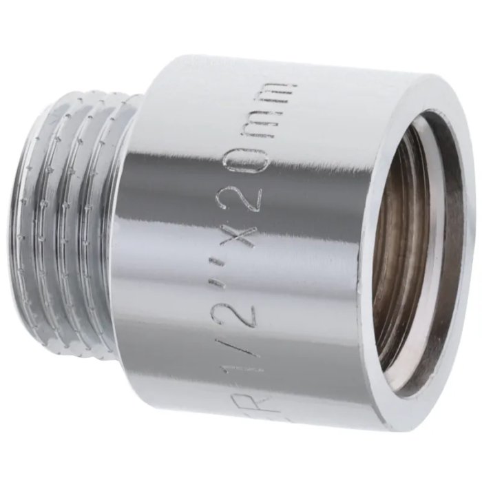 Подовжувач 1/2" 20мм (хром) KOER KF.E06-20.CHR (KF0094) Подовжувач 1/2" 20мм (хром) KOER KF.E06-20.CHR (KF0094)