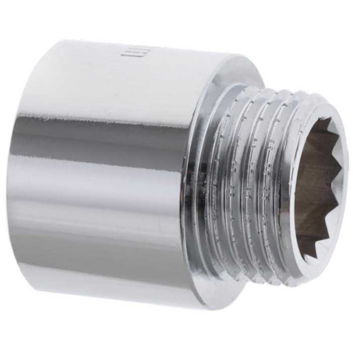 Подовжувач 1/2" 20мм (хром) KOER KF.E06-20.CHR (KF0094) Подовжувач 1/2" 20мм (хром) KOER KF.E06-20.CHR (KF0094)
