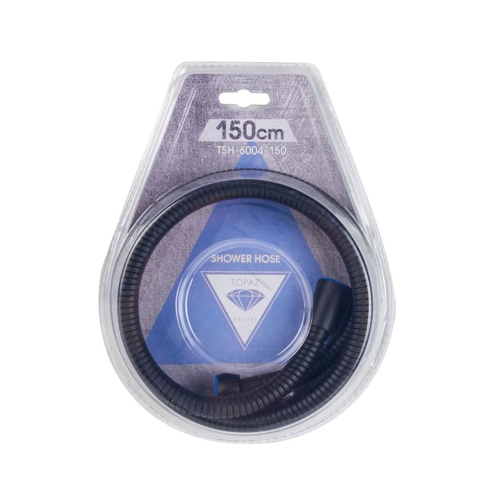 Шланг душовий TOPAZ TSH-6004-150-BL 150см Шланг душовий TOPAZ TSH-6004-150-BL 150см