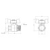 Кран кульовий Thermo Alliance Standart 3/4" ВЗ для води (метелик) SD607NW20PN40