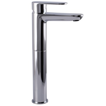Змішувач для умивальника TOPAZ BARTS TB 07203-H36 високий H-305мм ,на гайці,шланги TAQ-M1055,D35