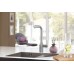 Змішувач для кухні з висувним виливом Grohe Essence New (30270000)