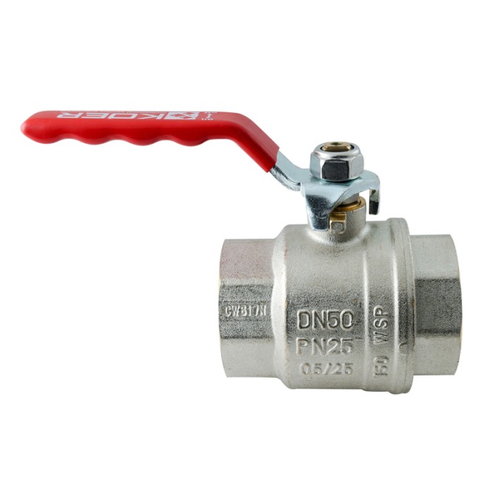 Кран кульовий ГГВ Koer Extreme KE.214-50 - 2" FF ручка "важіль" червона (KR5749) Кран кульовий ГГВ Koer Extreme KE.214-50 - 2" FF ручка "важіль" червона (KR5749)