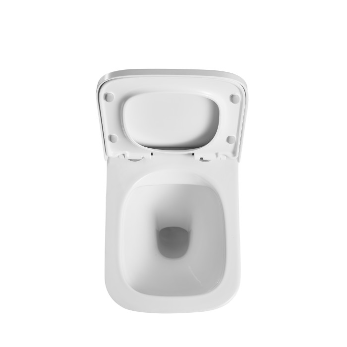 Унітаз підвісний Mixxus Premium Quadro-0302-R 530x360x365mm, система змиву Rimless (MP6454) Унітаз підвісний Mixxus Premium Quadro-0302-R 530x360x365mm, система змиву Rimless (MP6454)