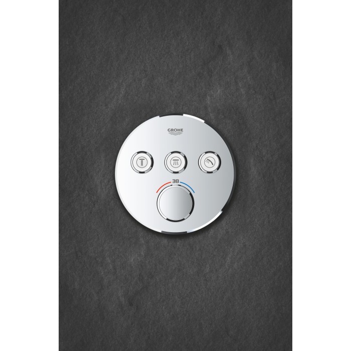 Термостат прихованого монтажу на 3 споживача Grohe Grohtherm SmartControl (29121000) Термостат прихованого монтажу на 3 споживача Grohe Grohtherm SmartControl (29121000)