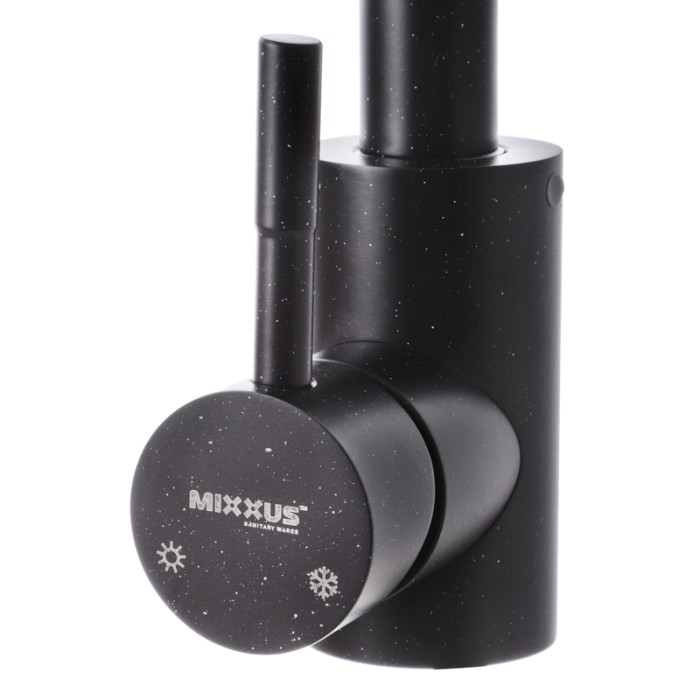 Кухонний змішувач чорний Mixxus SUS 011-2 (SS0003) Кухонний змішувач чорний Mixxus SUS 011-2 (SS0003)