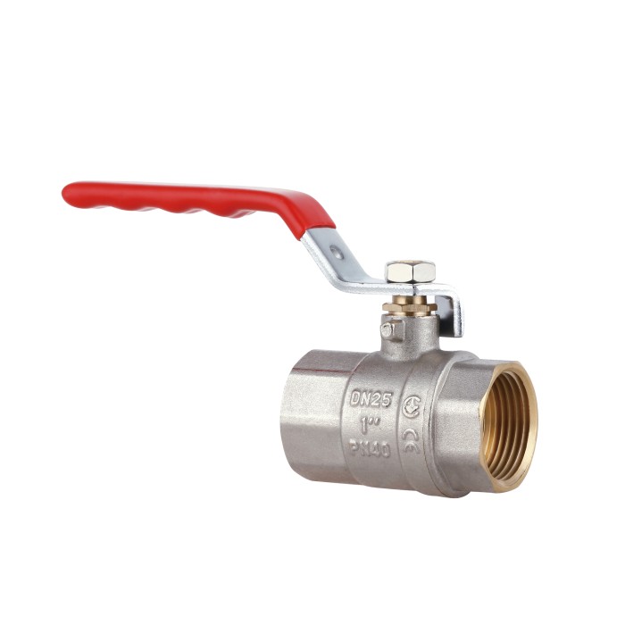 Кран кульовий Thermo Alliance Standart 1" ВР для води (важіль) SD600NW25PN40 Кран кульовий Thermo Alliance Standart 1" ВР для води (важіль) SD600NW25PN40