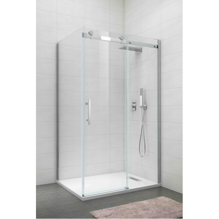 Бічна стінка до кабіни Koer SR SW01-90x200-TR-01 прозоре скло Easy Clean 8мм, хром (KR5381) Бічна стінка до кабіни Koer SR SW01-90x200-TR-01 прозоре скло Easy Clean 8мм, хром (KR5381)