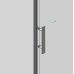 Бічна стінка до кабіни Koer SR SW01-90x200-TR-01 прозоре скло Easy Clean 8мм, хром (KR5381)
