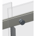 Бічна стінка до кабіни Koer SR SW01-90x200-TR-01 прозоре скло Easy Clean 8мм, хром (KR5381)