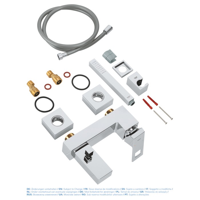 Змішувач для ванни Grohe Eurocube (23141000) Змішувач для ванни Grohe Eurocube (23141000)