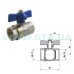 Кран кульовий STA    1/2" ВВ (червоний метелик) НІК. {150/15}