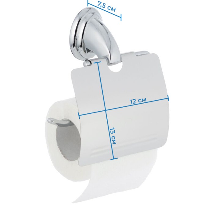 Паперотримач з кришкою Zerix LR1503 (LL1493) Паперотримач з кришкою Zerix LR1503 (LL1493)