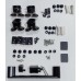 Двері в нішу Mixxus Premium DIVERSE SD01-140x185-TR Black прозоре скло 5мм (MI6878)