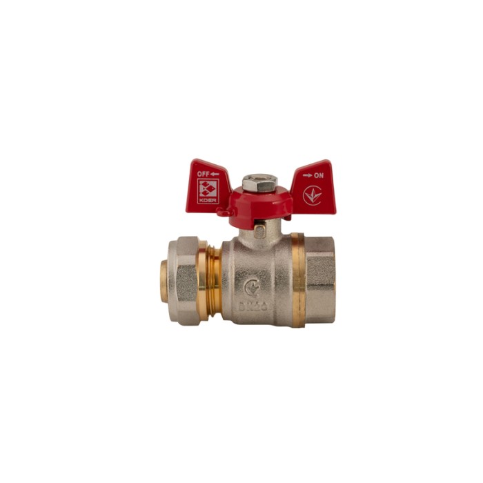 Кран кульовий Koer Wing 20x3/4F (KR.352) (LL1660) Кран кульовий Koer Wing 20x3/4F (KR.352) (LL1660)