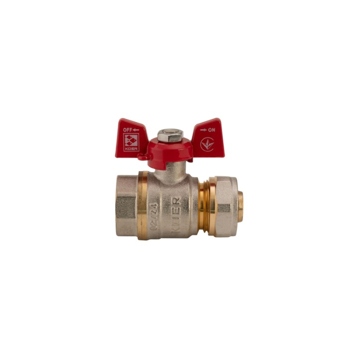 Кран кульовий Koer Wing 20x3/4F (KR.352) (LL1660) Кран кульовий Koer Wing 20x3/4F (KR.352) (LL1660)