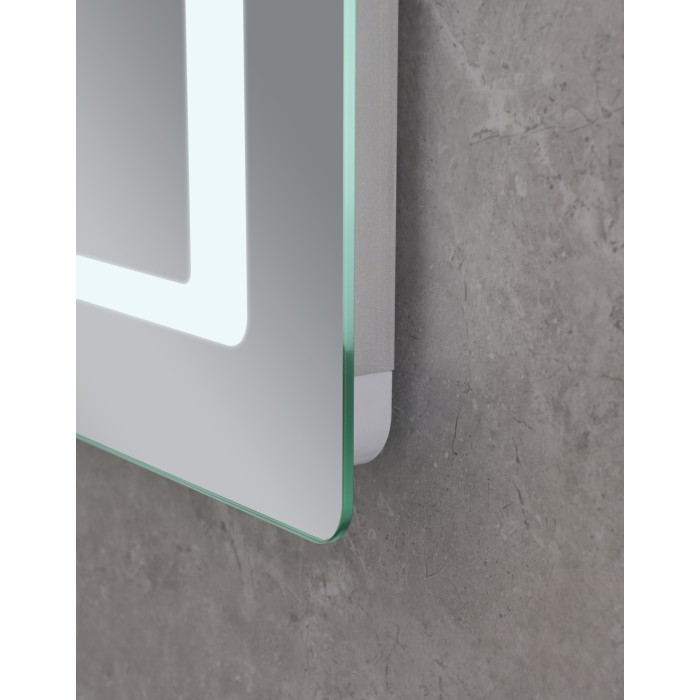 Дзеркало Mixxus STYLE MR03-90x70 з Led Touch, Anti-fog, димером, регулятором яскравості, годинником (MI6007) Дзеркало Mixxus STYLE MR03-90x70 з Led Touch, Anti-fog, димером, регулятором яскравості, годинником (MI6007)