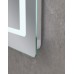 Дзеркало Mixxus STYLE MR03-90x70 з Led Touch, Anti-fog, димером, регулятором яскравості, годинником (MI6007)