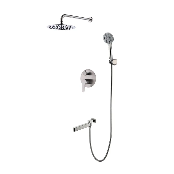 Вбудована душова система Koer KI-66016-02 (з нерж. сталі) (Колір нерж) (KR4792) Вбудована душова система Koer KI-66016-02 (з нерж. сталі) (Колір нерж) (KR4792)