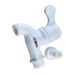 Кран для холодної води PVC (White) Plamix PVS-1/2" (PM0632)