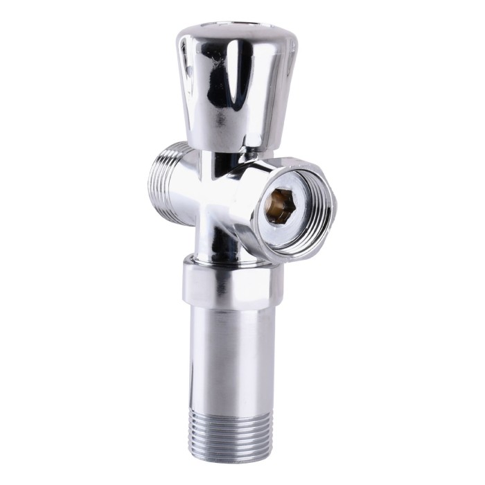 Кран вентильний для пральної машини SELBA 3/4″x3/4″x3/4″ з подовжувачем A7250 Кран вентильний для пральної машини SELBA 3/4″x3/4″x3/4″ з подовжувачем A7250