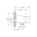Підключення для душового шлангу Grohe Tempesta (28628001)