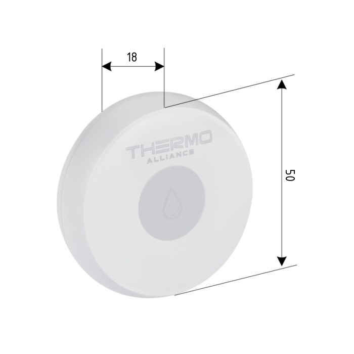 Thermo Alliance ZigBee Датчик протоку ZB-ZFS Thermo Alliance ZigBee Датчик протоку ZB-ZFS