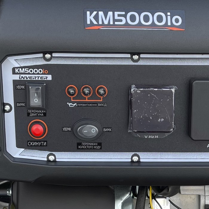 Генератор бензиновий інверторний KEMAGE KM5000io-2 з дисплеєм Генератор бензиновий інверторний KEMAGE KM5000io-2 з дисплеєм