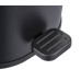 Відро для сміття з плавним закриттям овальне Zerix Prime-TC0105 Black 5л колір чорний (ZX5902)