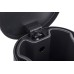 Відро для сміття з плавним закриттям овальне Zerix Prime-TC0105 Black 5л колір чорний (ZX5902)