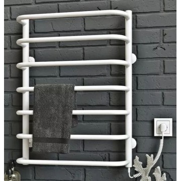 Рушникосушарка електрична Deffi Стандарт 500x600 правий, 60 Вт, білий