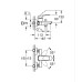 Комплект змішувачів для ванни Grohe Cubeo (UA125246M)