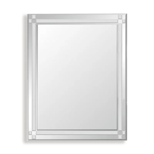 Дзеркало настінне Zerix FONTE MRZ10-60x80-Reverse прямокутне з декором (ZX5640)