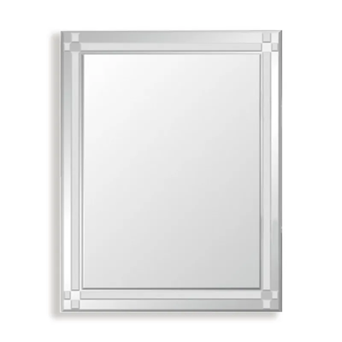 Дзеркало настінне Zerix FONTE MRZ10-60x80-Reverse прямокутне з декором (ZX5640)