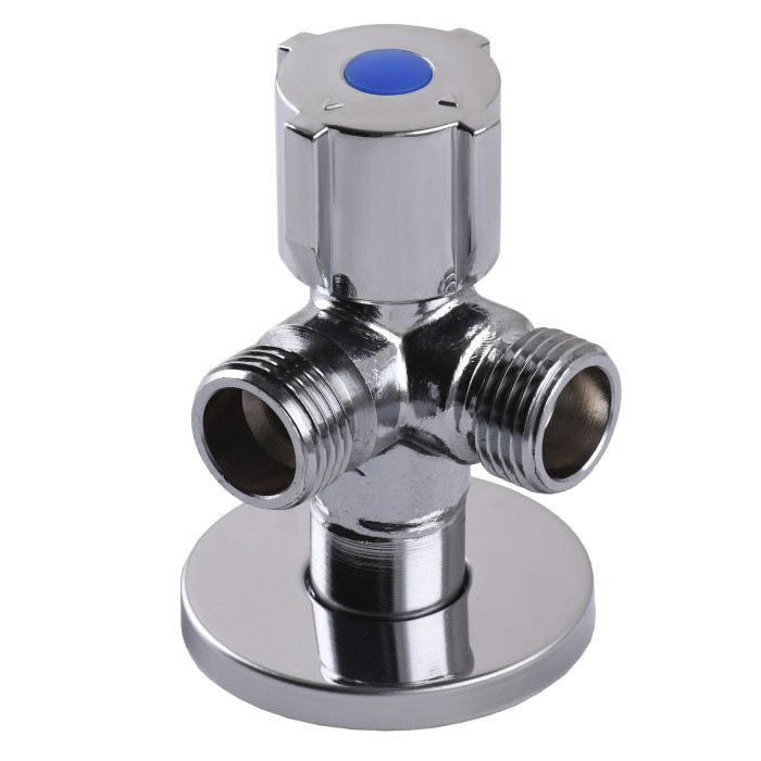 Кран кульовий кутовий подвійний SELBA 1/2″х 1/2″х1/2″ DOUBLE (SL1588) Кран кульовий кутовий подвійний SELBA 1/2″х 1/2″х1/2″ DOUBLE (SL1588)