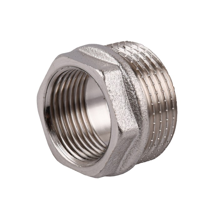 Футорка 1″х3/4″ЗВ нікельована NF543S OPTIMUM Футорка 1″х3/4″ЗВ нікельована NF543S OPTIMUM
