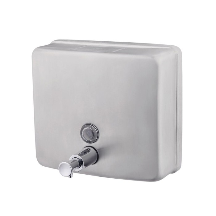 Дозатор рідкого мила HOTEC 13.115-1,2L горизонтальний 1200мл,(158*180*69мм)Stainless Steel SUS304 Дозатор рідкого мила HOTEC 13.115-1,2L горизонтальний 1200мл,(158*180*69мм)Stainless Steel SUS304