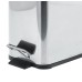 Відро для сміття з плавним закриттям прямокутне Zerix Sansa-TC0105 SS Color 5л колір нержавійка (ZX5893)