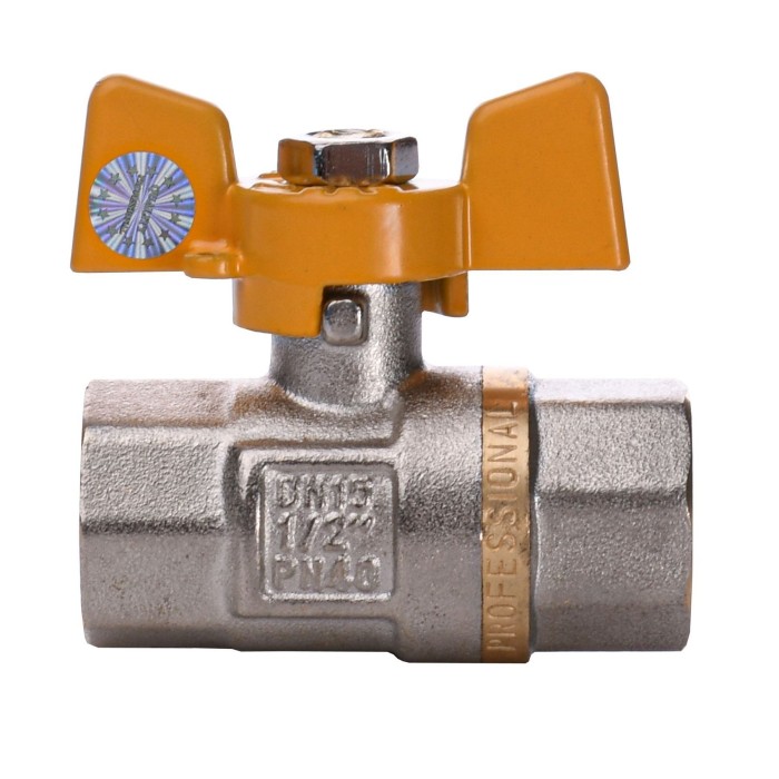 Кран кульовий прямий Q PROFESSIONAL 1/2″ ВВ ЖБ PN40 QP151 Кран кульовий прямий Q PROFESSIONAL 1/2″ ВВ ЖБ PN40 QP151
