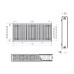 Радіатор сталевий ITAL тип 22 500x1200