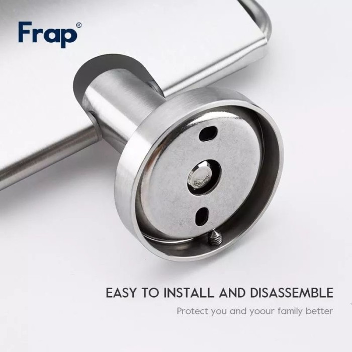 Паперотримач Frap F30103, нержавіюча сталь Паперотримач Frap F30103, нержавіюча сталь