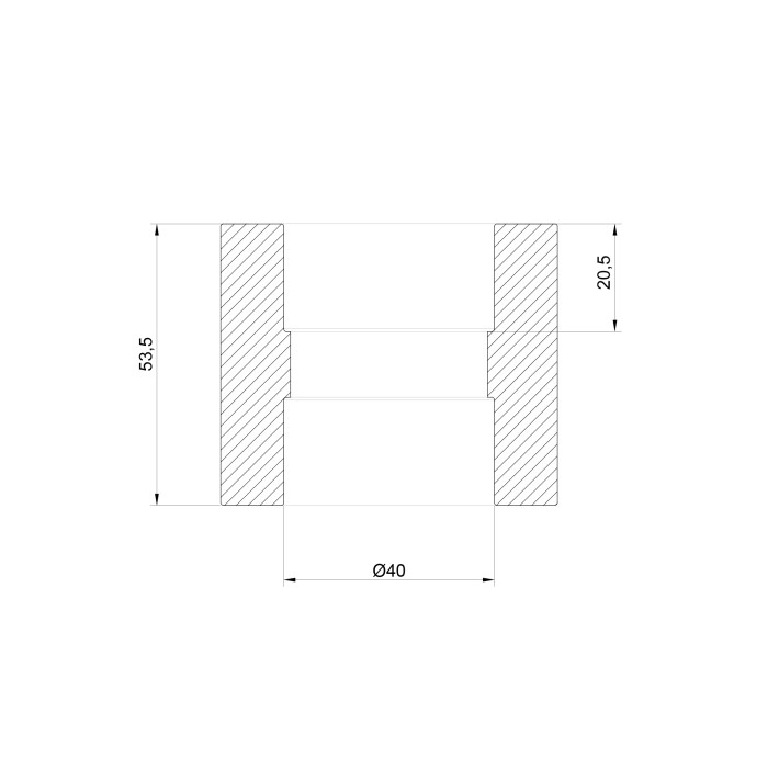 Муфта PPR Thermo Alliance 40 Муфта PPR Thermo Alliance 40