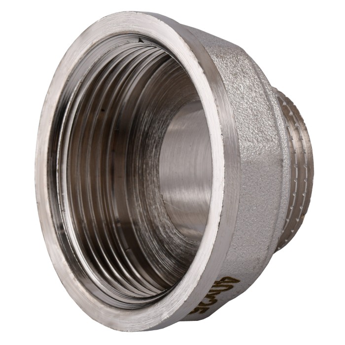 Перехідник редукційний 1 1/2″х1″ВЗ нікельований восьмигранний NK753O OPTIMUM Перехідник редукційний 1 1/2″х1″ВЗ нікельований восьмигранний NK753O OPTIMUM