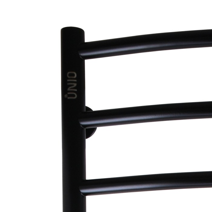 Рушникосушарка UNIO LDE W 1200-500-12 BLK Драбинка Дуга Еліт вода чорна Рушникосушарка UNIO LDE W 1200-500-12 BLK Драбинка Дуга Еліт вода чорна