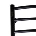 Рушникосушарка UNIO LDE W 1200-500-12 BLK Драбинка Дуга Еліт вода чорна